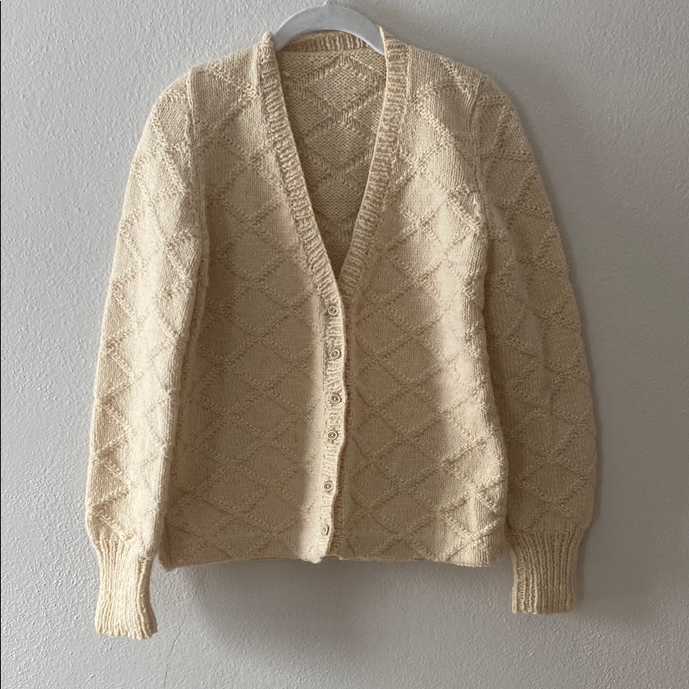 Cozy Cream Knit Cardigan